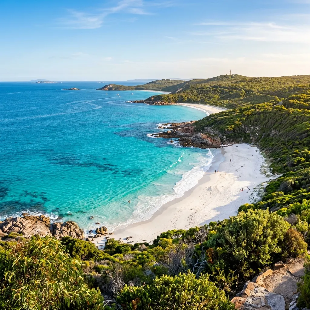 Scenic Western Australia coastline